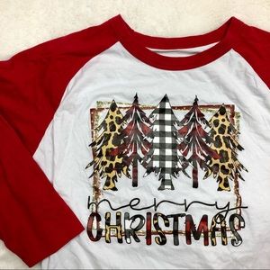 Christmas Baseball Graphic Tee